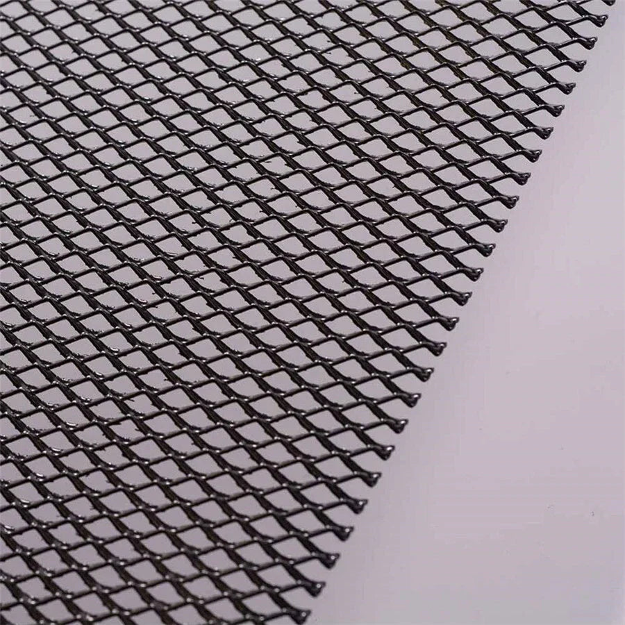 Aluminium Mesh Grill Cover for Universal Car Fender Bumper Hood Vent (X1)