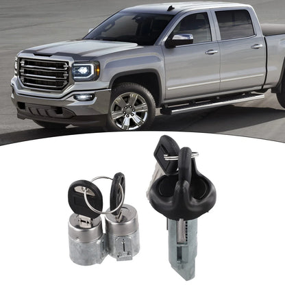 Door Lock Cylinders with Keys for Chevy/GMC Models