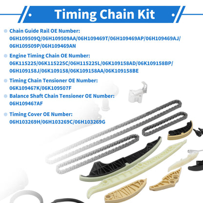 Engine Timing Chain Kit No. 06H103269H for Volkswagen Tiguan (2009–2010)