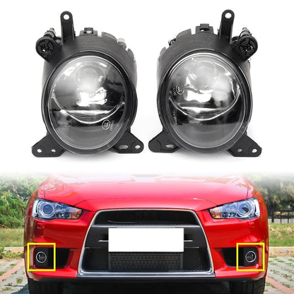 2X Front Bumper Fog Lights for Mitsubishi Lancer (2008–2015) 8321A263