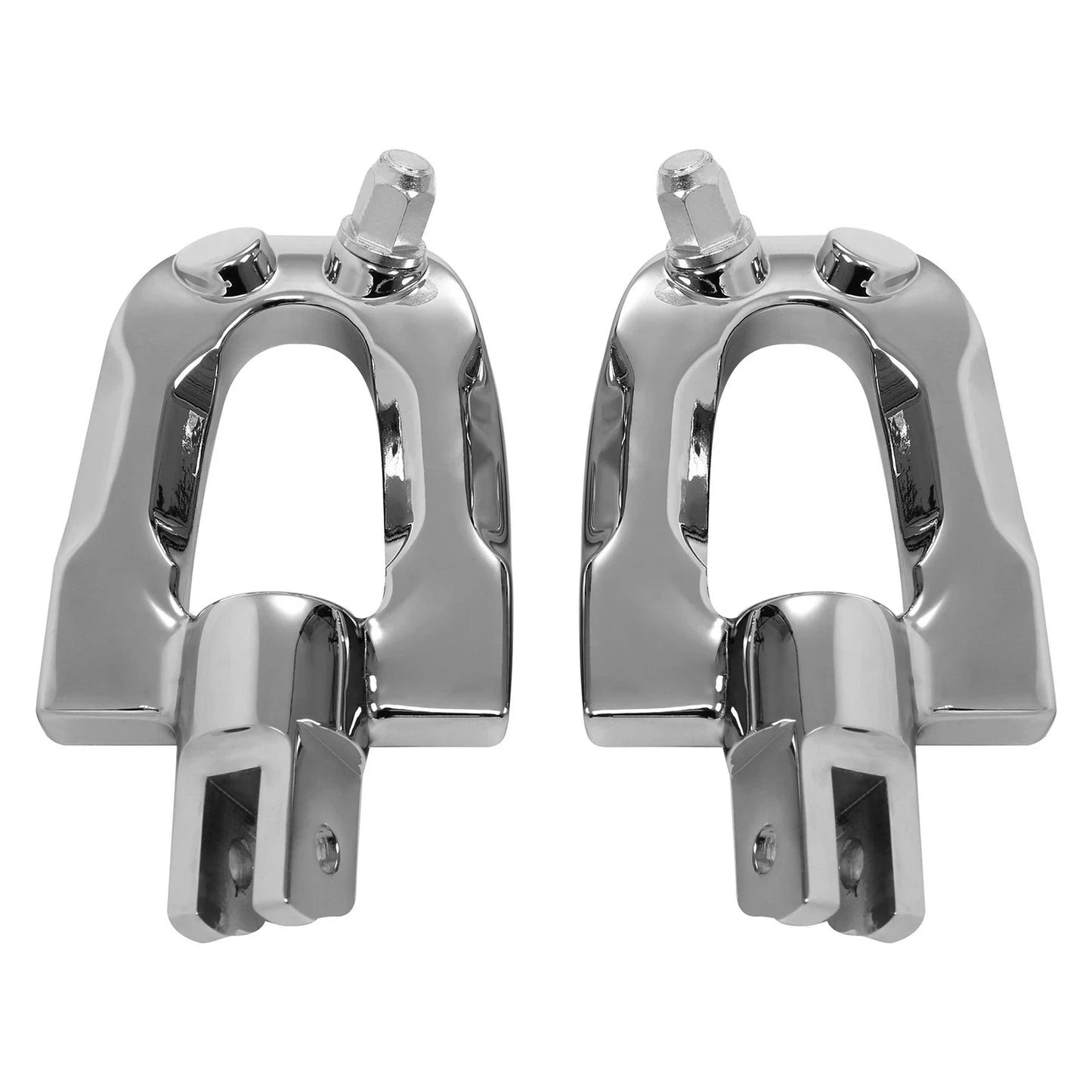 Chrome Foot Peg Footrest for Harley Softail Fat Boy Low Rider (2018-2025)