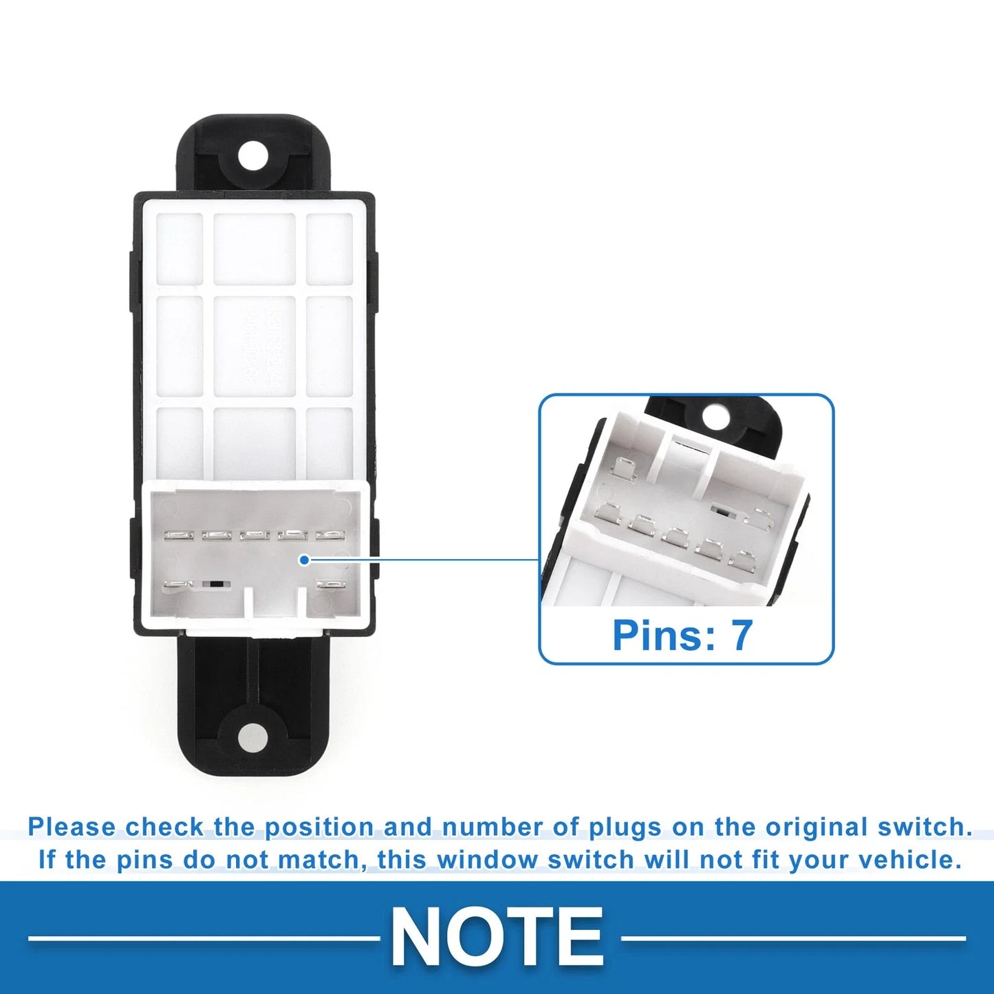 Power Window Switch for Hyundai Santa Fe (2002-2006)