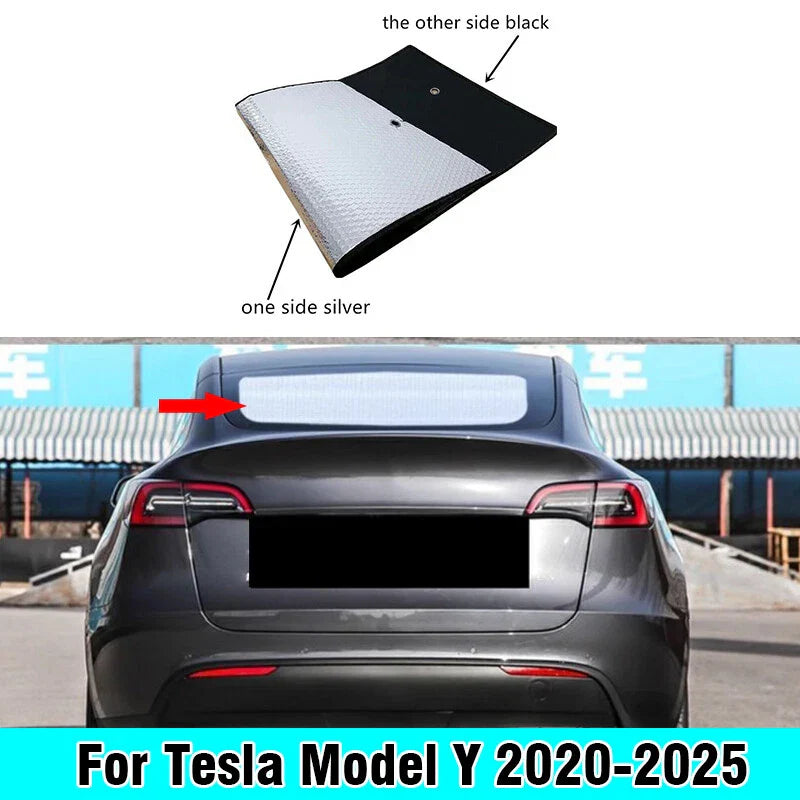 Rear Windshield Privacy Sunshade Cover for Tesla Model Y (2020–2025)