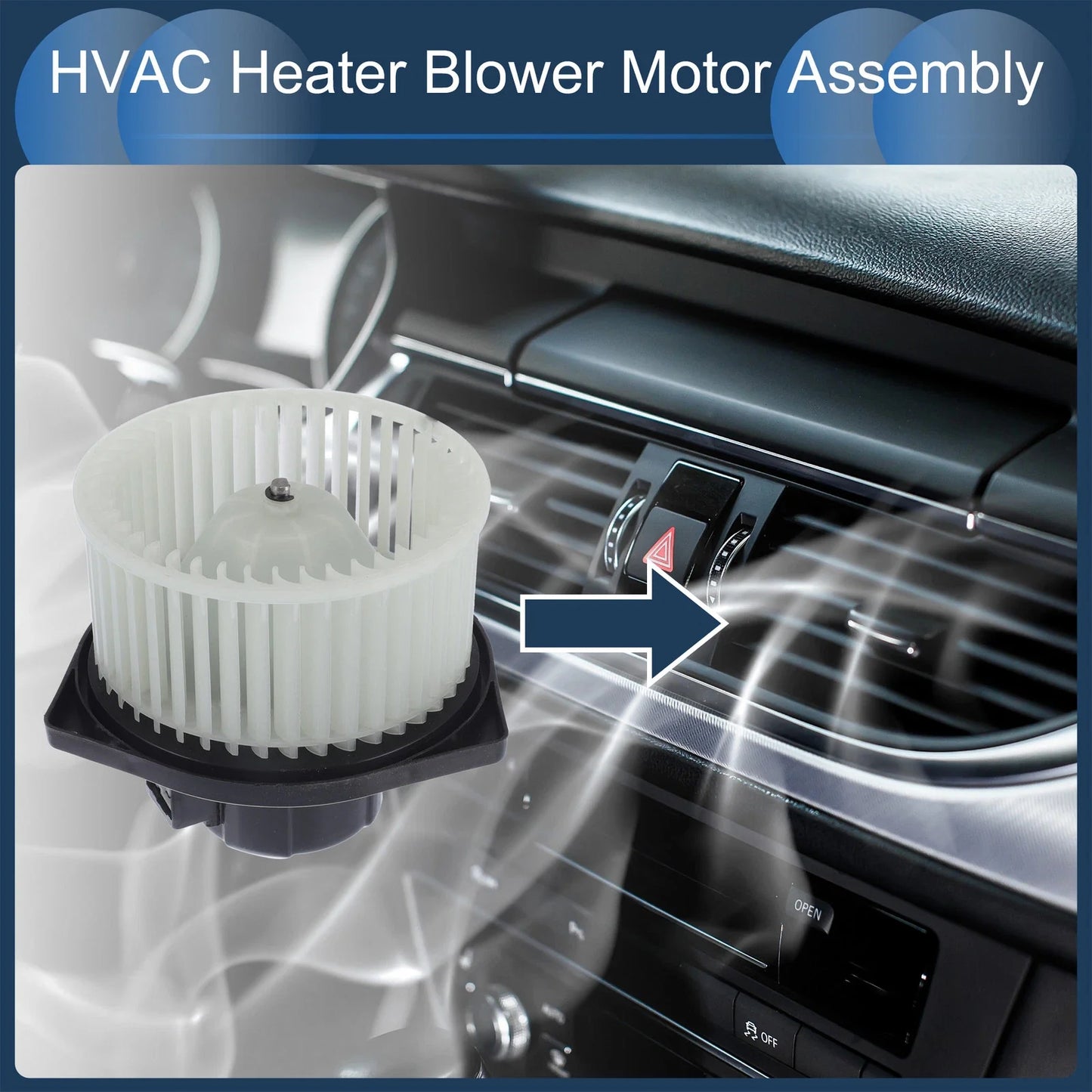 HVAC Blower Motor Assembly for Chevrolet Aveo (2004-2008)