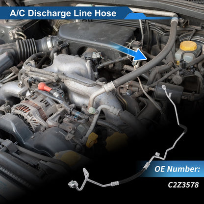 A/C Refrigerant Liquid Hose for Jaguar XJ (2010–2019) No.C2Z3578