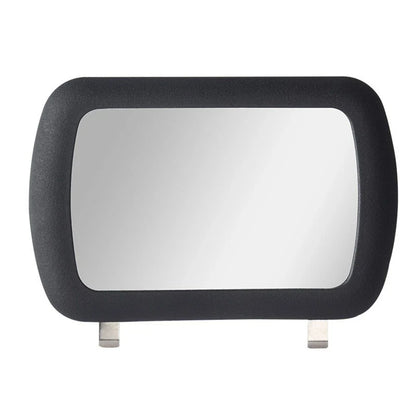 Black Clip-on Sun Visor Vanity Mirror for Car - Cosmetic Mirror x1