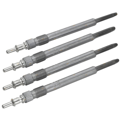 Set of 4 Glow Plugs for Mercedes-Benz C220 CDI (2001–2007)