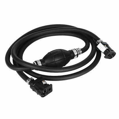 Fuel Gas Hose Line Assembly with Primer Bulb for Marine Outboard Boat Motor