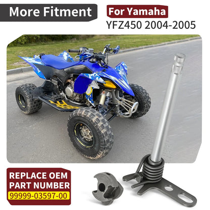 Shift Shaft Spindle Assembly for Yamaha YFZ 450 (2004–2005)