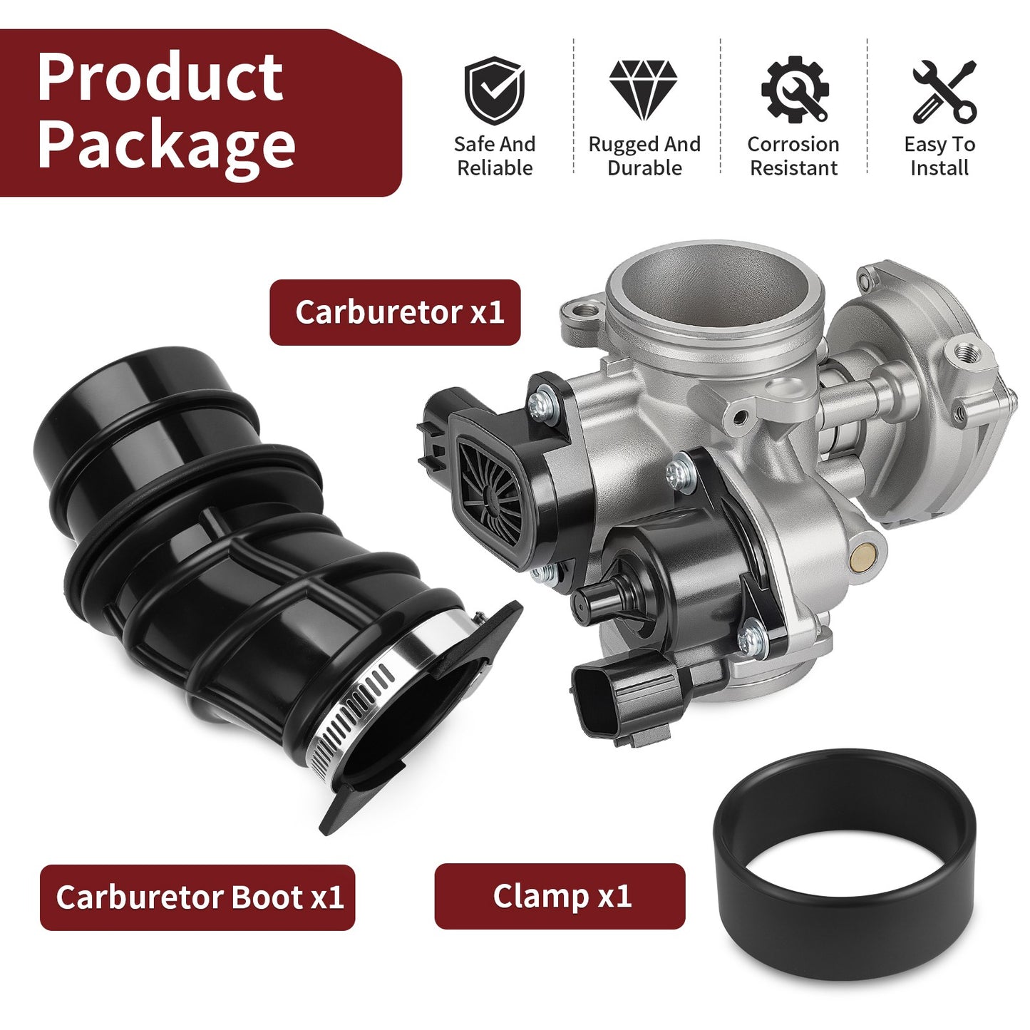 Throttle Body for Polaris Sportsman X2 500 EFI (2006–2009)