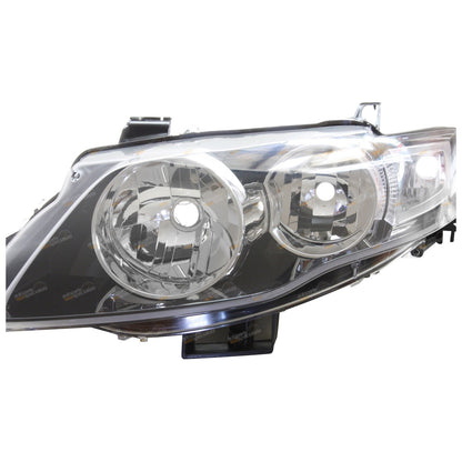LH Black Headlight for Ford FG Falcon (2008-On)