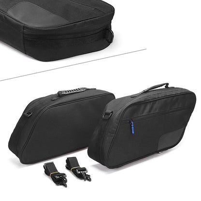 Black Side Luggage Saddle Bags for BMW R18 B Transcontinental K1600B