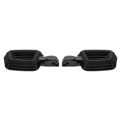 Driver & Passenger Footpegs Bracket for Harley Softail (2018-2025) Black