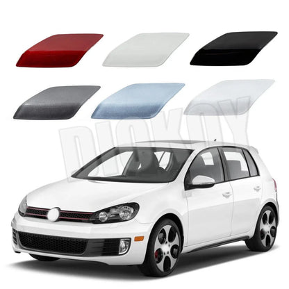 Front Bumper Headlight Washer Cover Cap for VW Golf 6 MK6 GTI (2009–2013)