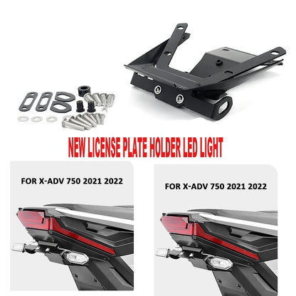 License Plate Bracket Rear Light Support for Honda X-ADV 750, Forza 750 (2021–2022)