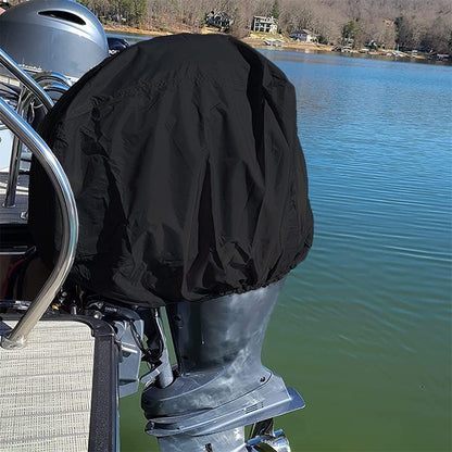 Outboard Motor Engine Storage Cover for Trailerable Boats (15-250 HP)