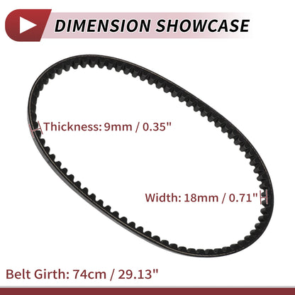 Drive Belt V-Belt for Kymco Dink 50 (2004–2009)