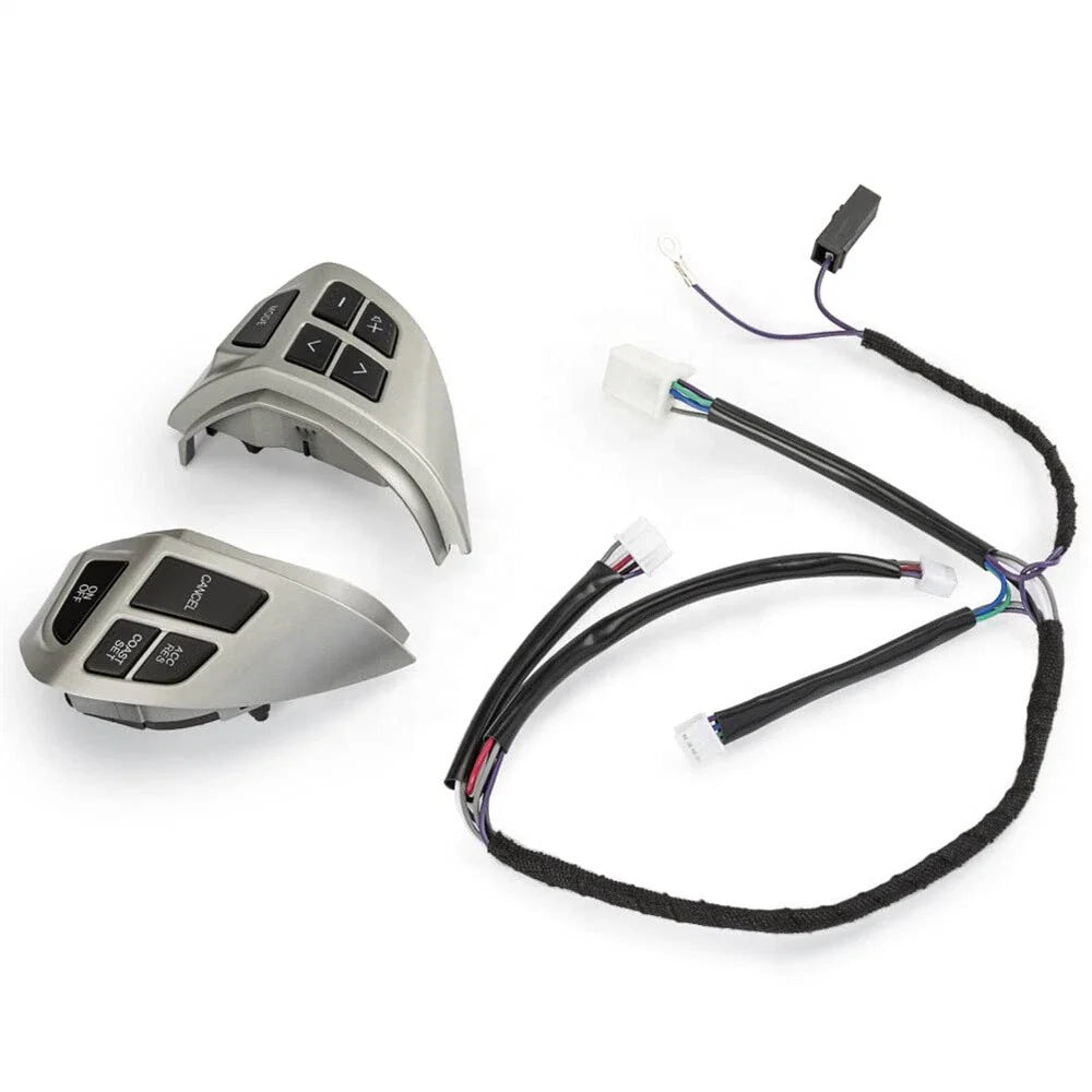 Steering Wheel Switch Buttons for Mitsubishi (2015-2020) - Silver  8701A087 8602A008