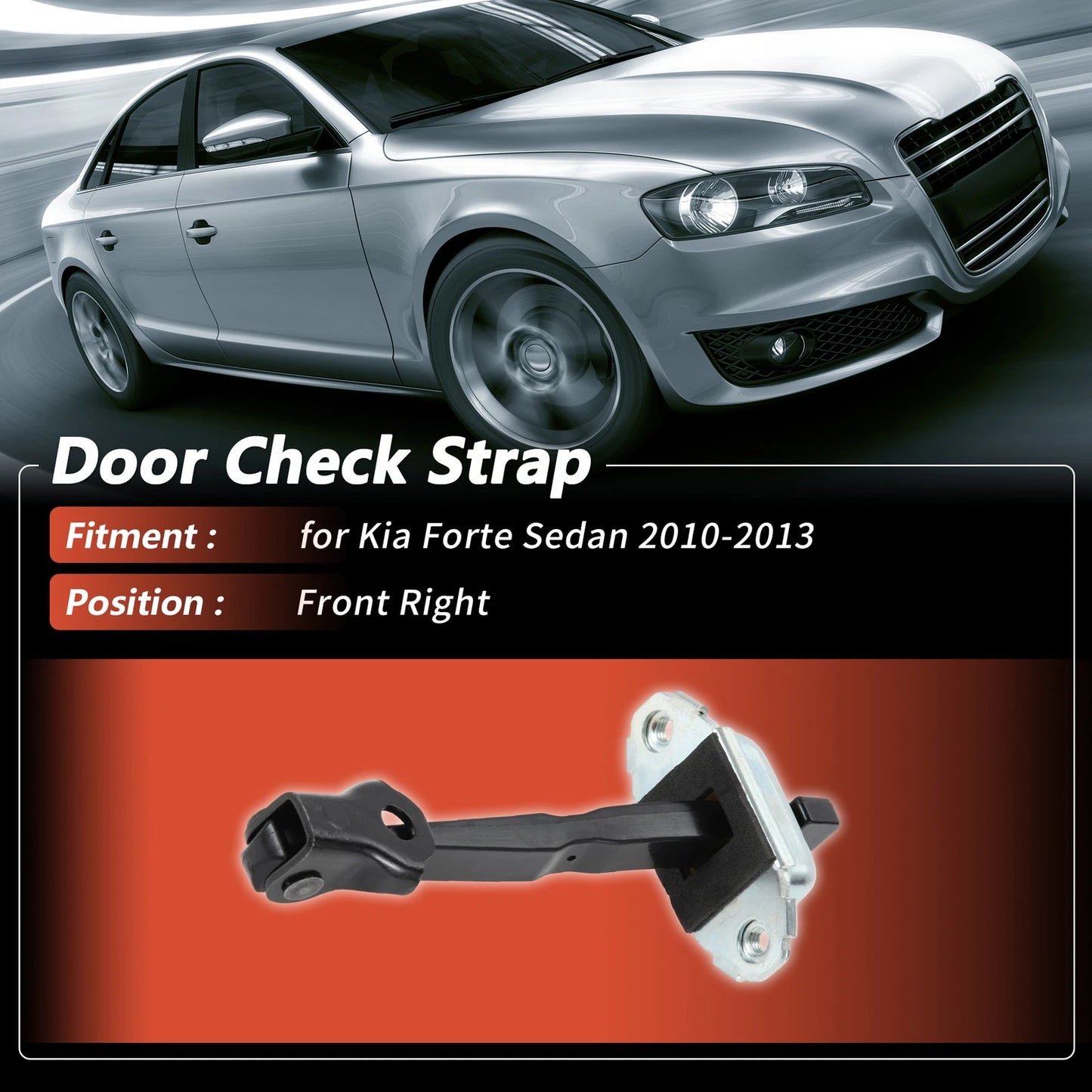Front Right Door Check Strap for Kia Forte Sedan (2010–2013) No.793901M000