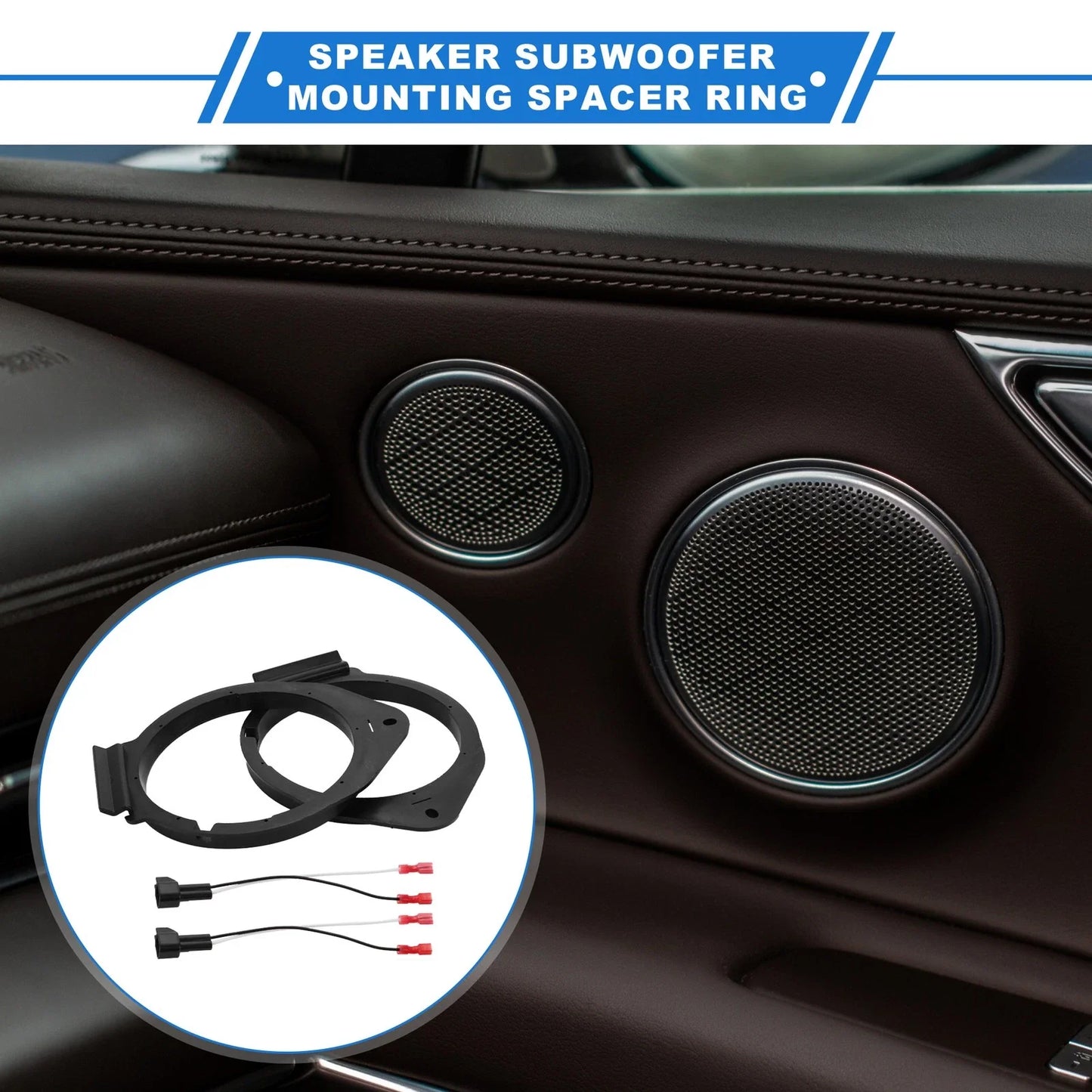 Speaker Spacer Ring Adapter for GMC Yukon 6x9" Speakers (2000-2023)