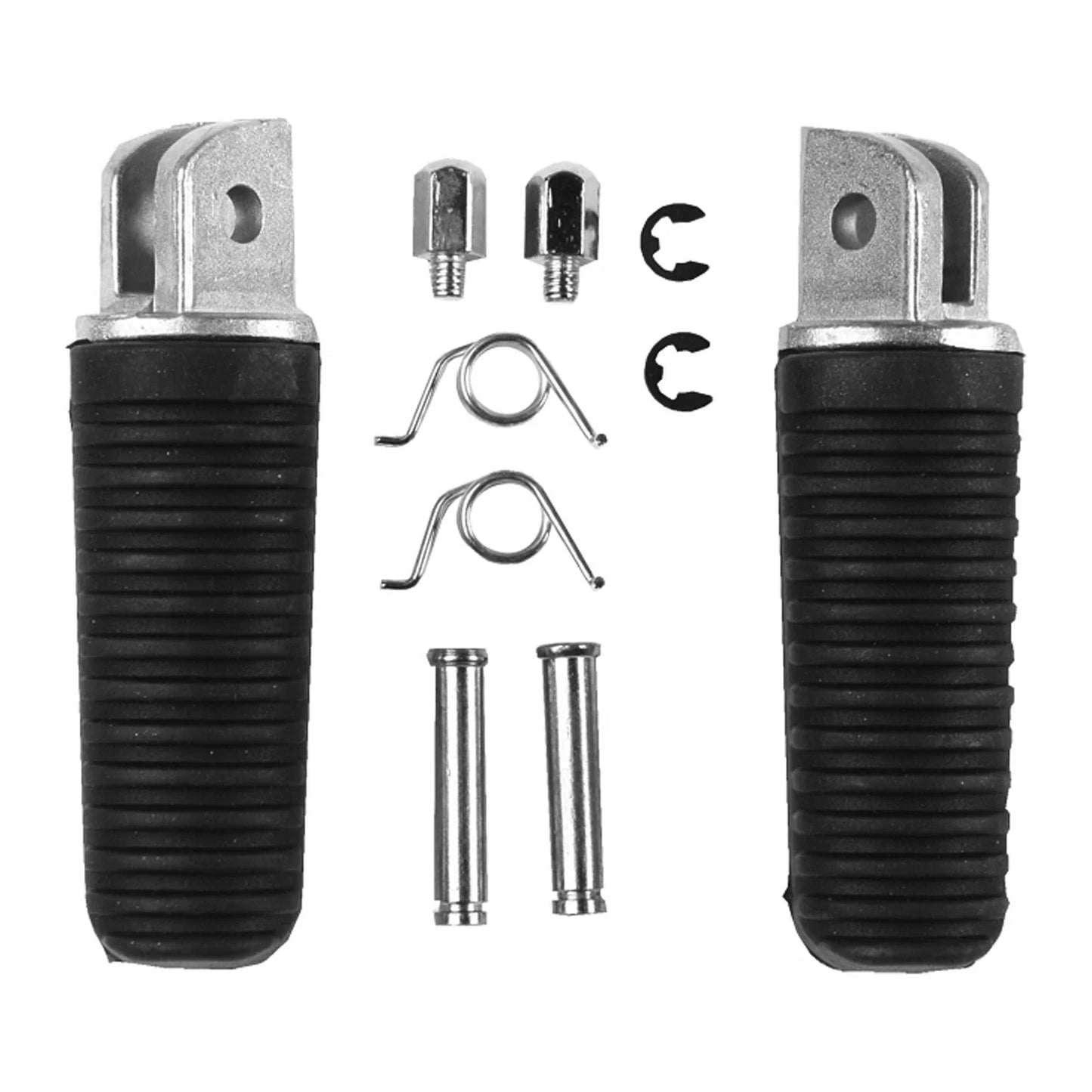 Driver Passenger Footrests Footpegs for Yamaha FZ1 FZ6 Fazer (2001-2013)