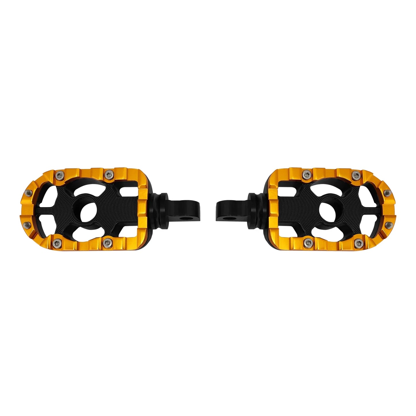 10mm Highway Footpegs for Harley Touring Street Road King Glide