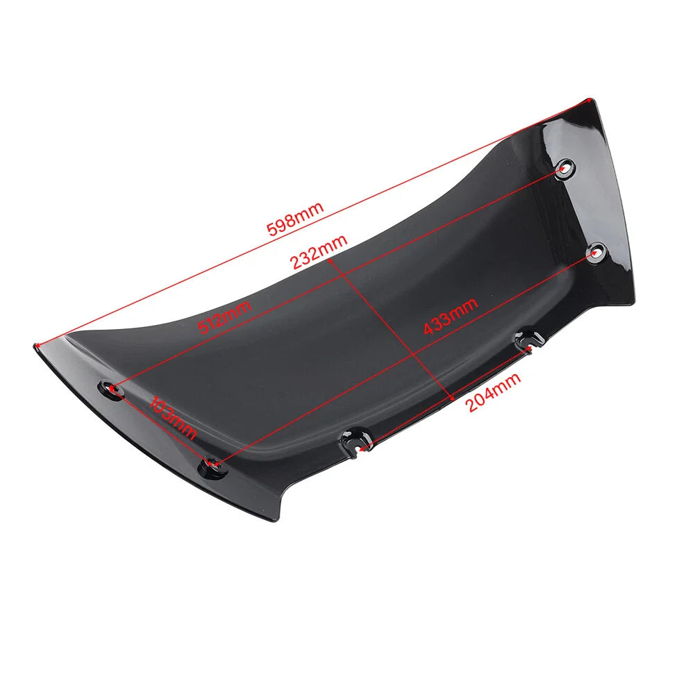 9'' Wave Windshield for Harley Road Glide CVO/SE FLTRXSE (2023+) Black