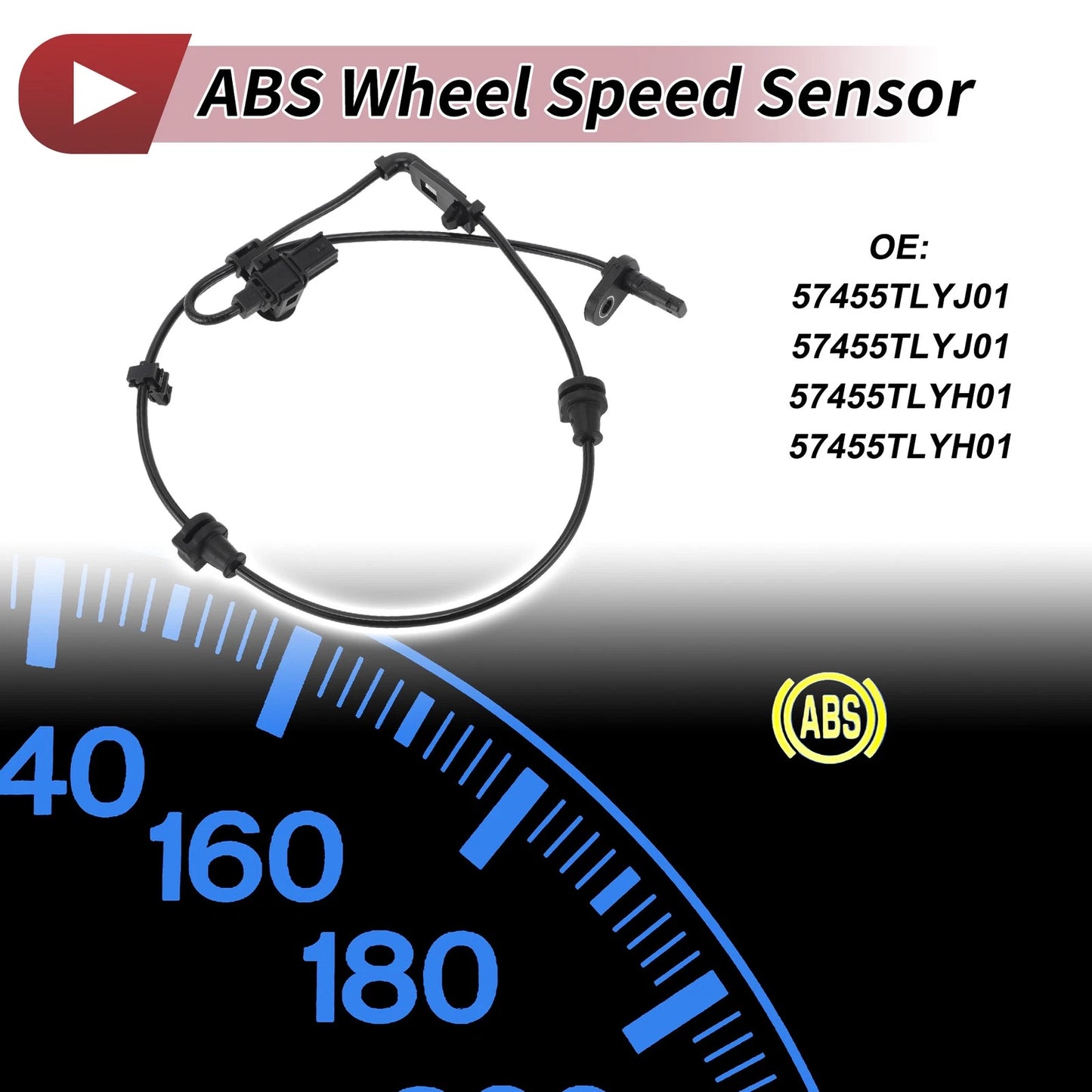 ABS Wheel Speed Sensor No. 57455TLYJ01 for Honda CR-V (2017–2022)