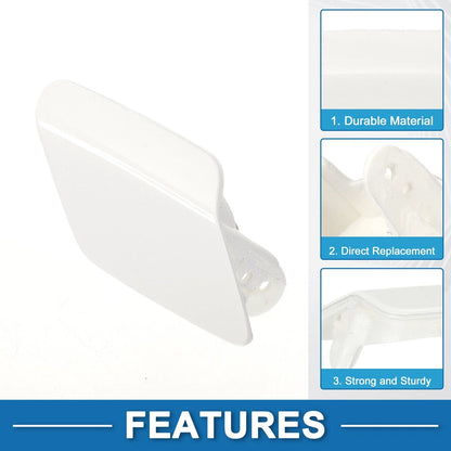 Front Right Washer Nozzle Cover Cap for BMW 428i White (2014-2016)