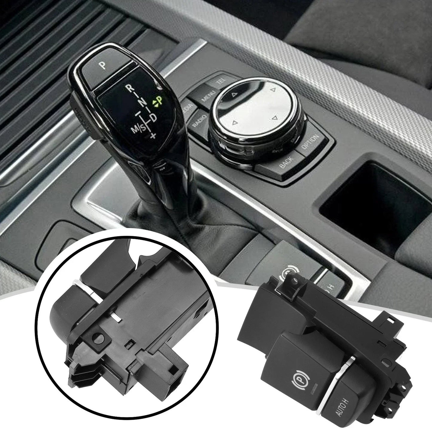 Parking Brake Switch w/ Auto-Hold for BMW F15/F85/X6/F16 (2014–2018)