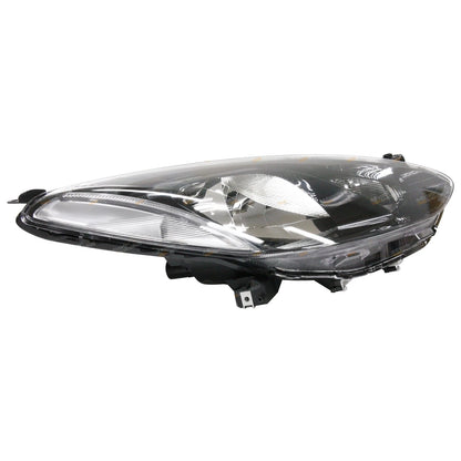 RH Black Headlight for Mazda 2 (2007–2014)
