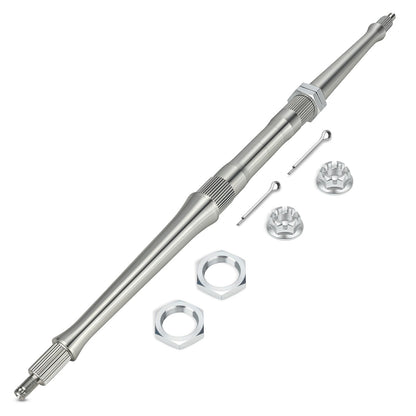 Rear Axle Shaft with Nut for Yamaha Warrior 350 (1987–2004)