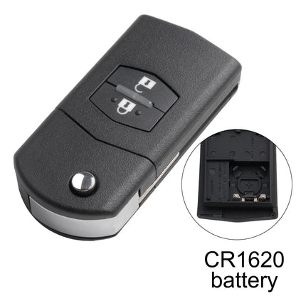Key Shell 2 x Keys Fob Case Internals
