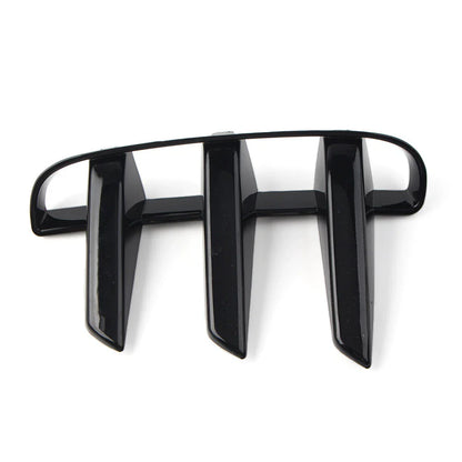 Glossy Black Front Bumper Grille Air Vent Cover for Land Rover Discovery 5 (21-22)