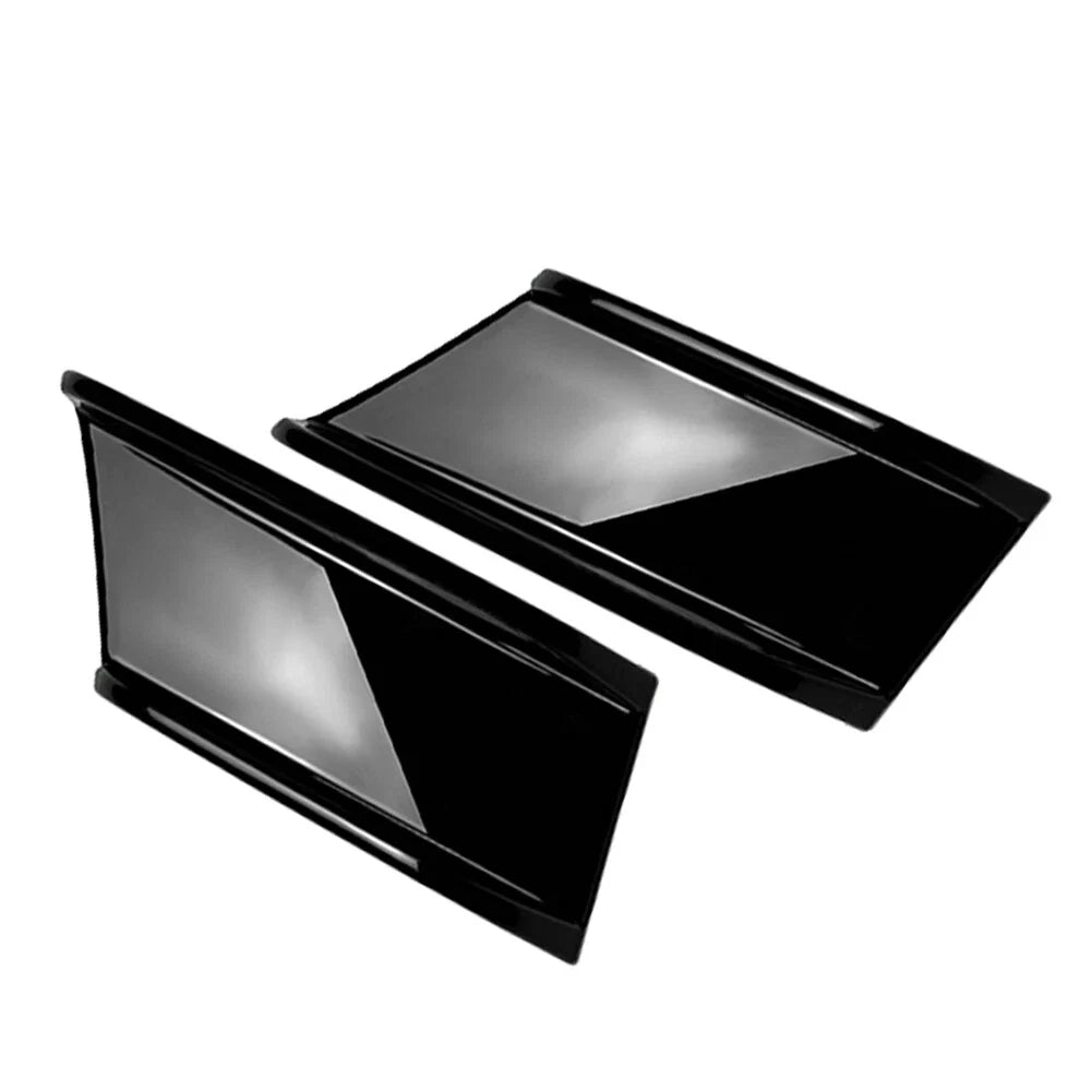 Black Front Bumper Side Splitter Spoiler for BMW 4 Series G22 G23 (20-24)