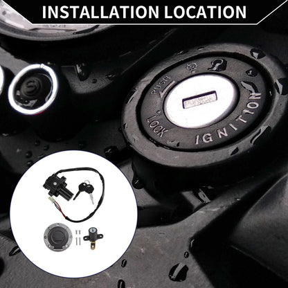Ignition Key Switch Lock Set for Yamaha FJ13 FJ1300 (2001–2016)
