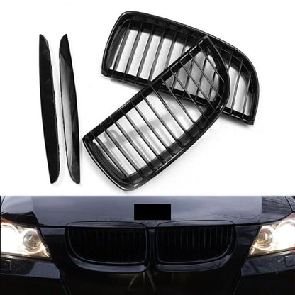 Upper Bumper Mesh Grille for BMW E90 E91 3 Series (2005-2008)