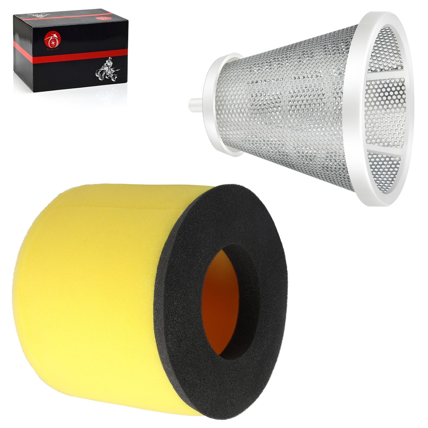 Air Filter with Holder for Suzuki QuadRacer 450 LT-R450 LT-R450Z (2006–2009)