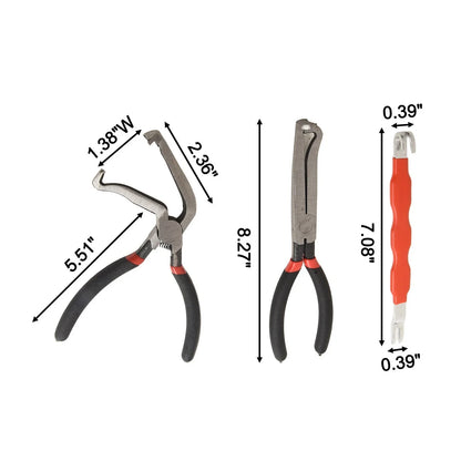 Electrical Disconnect Pliers / 3PC / Wiring Tool Set for Technicians