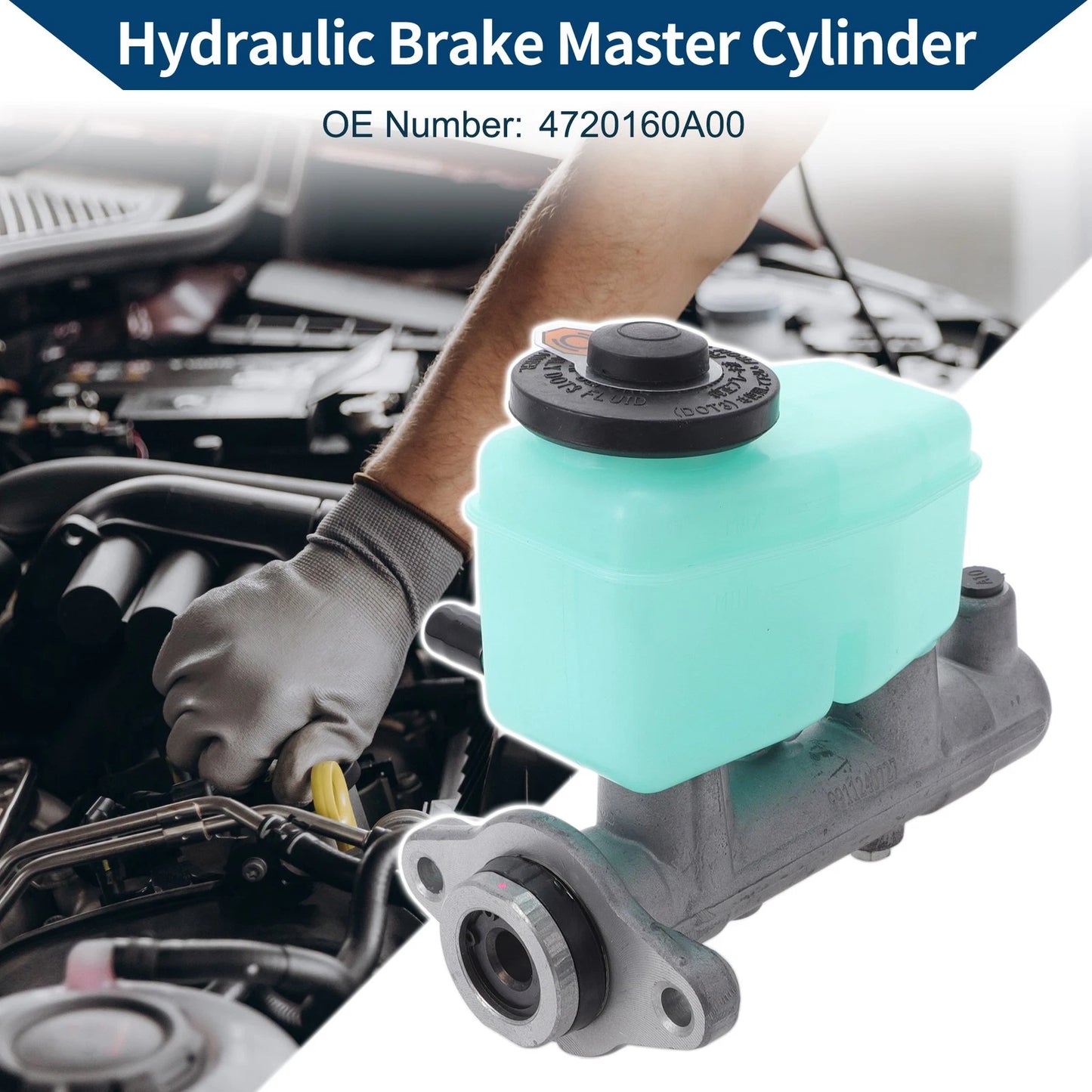 Brake Master Cylinder Reservoir No. 4720160A00 for Toyota Land Cruiser (1990–1997)