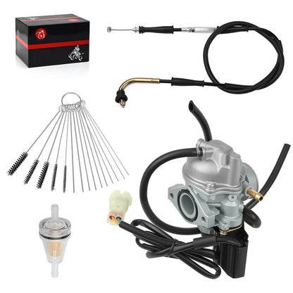 Carburetor & Throttle Cable for Kawasaki KFX 50 (2007–2024)