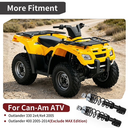 2X Front Shocks for Can-Am Outlander 400 (2005–2014)