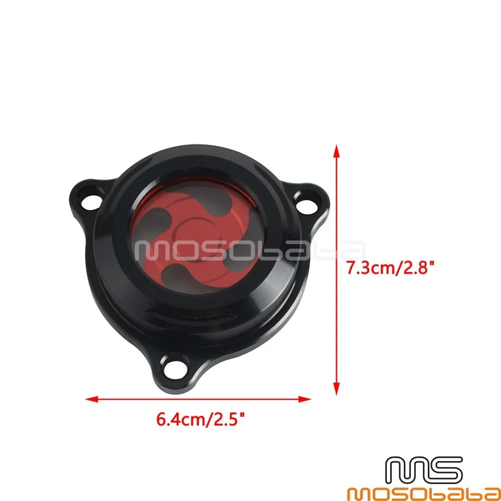 CNC Engine Oil Filter Cap Cover for Suzuki DR-Z 400
