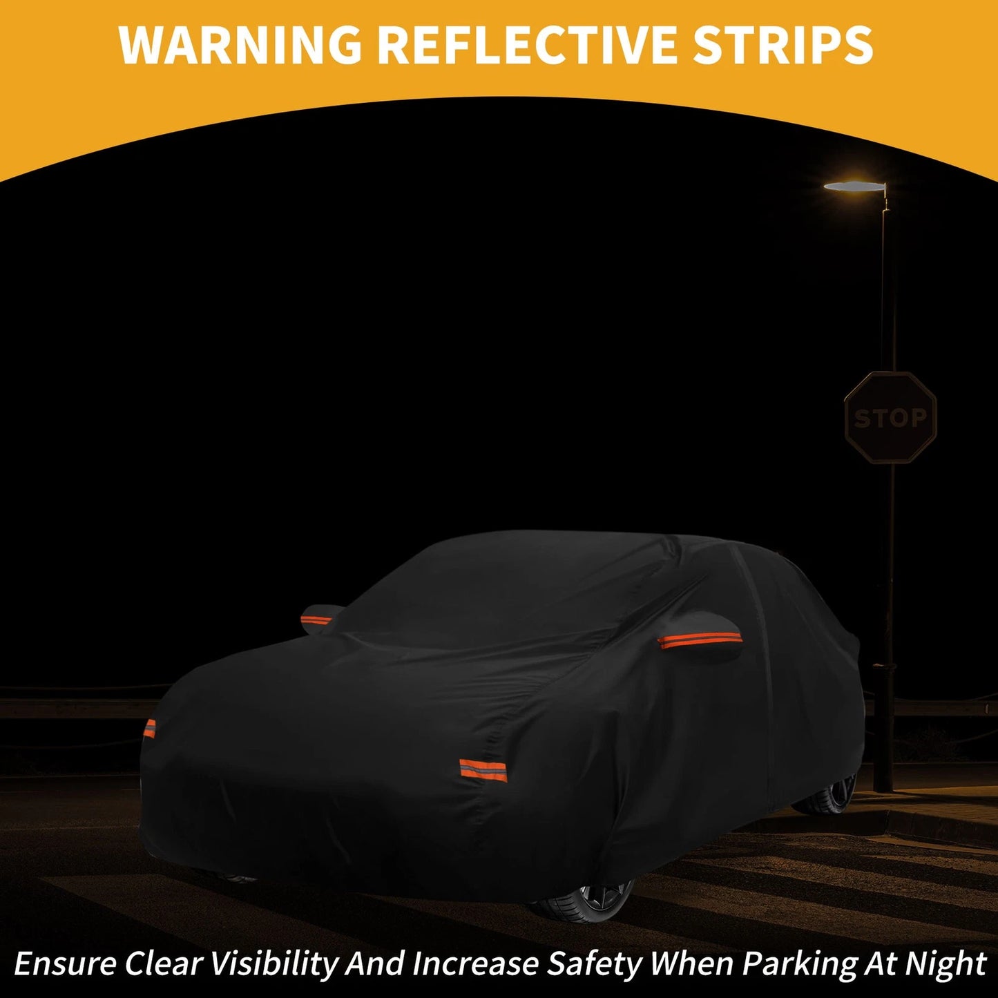 Waterproof Car Cover for Hyundai Elantra (190T-PU)