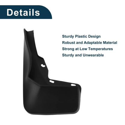 Mud Flaps Splash Guards for Mercedes Benz GLE (Without Pedal High Configuration)