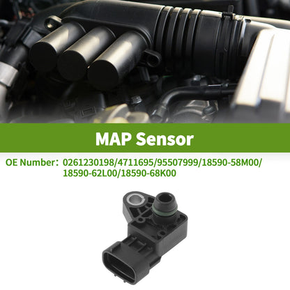 MAP Sensor No.0261230198 for Opel Agila B 1.2 (2007–2016)