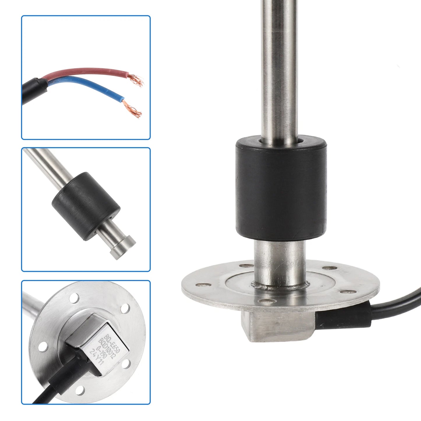 Fuel Sending Unit and Gauge Kit 0-190 Ohm for Boat Car Truck