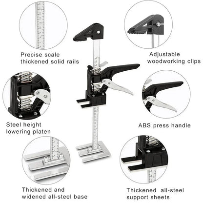 Labor Saving Arm Jack 300KG Adjustable Height for Furniture