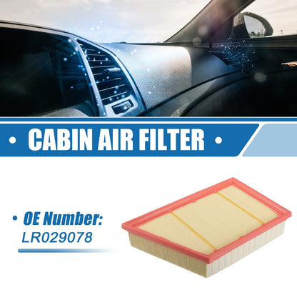Cabin Air Filter No.LR029078 & Engine Air Filter for Land Rover Discovery Sport (2015–2023)