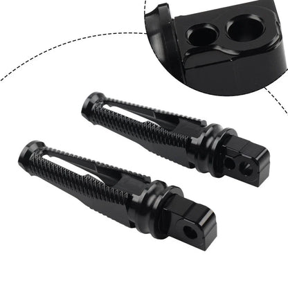 Black Rear Foot Pegs for Suzuki GSXR600 GSXR750 GSXR1000 (2001-2023)